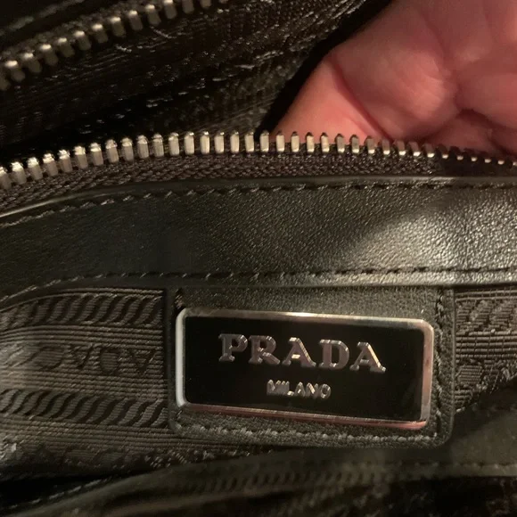 Prada saffiano briefcase